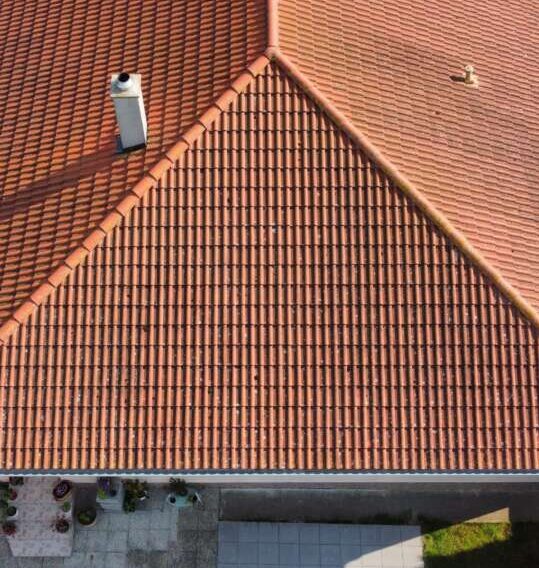 Čistenie strechy PRED